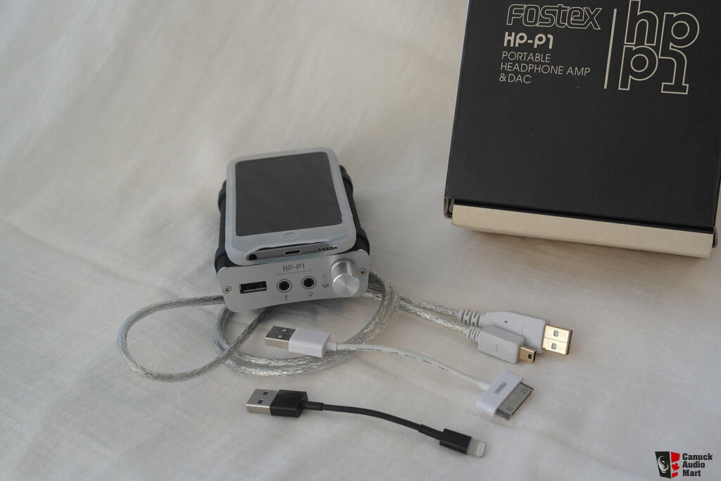 Fostex HP-P1 Portable DAC/Amp + iPod Touch 5th gen 64GB (Audiophile