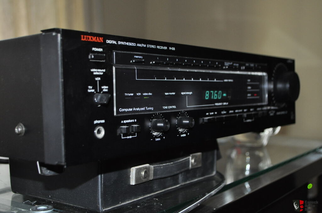 Luxman R Digital Synthesized Am Fm Stereo Receiver Radio Tuner Photo Us Audio Mart