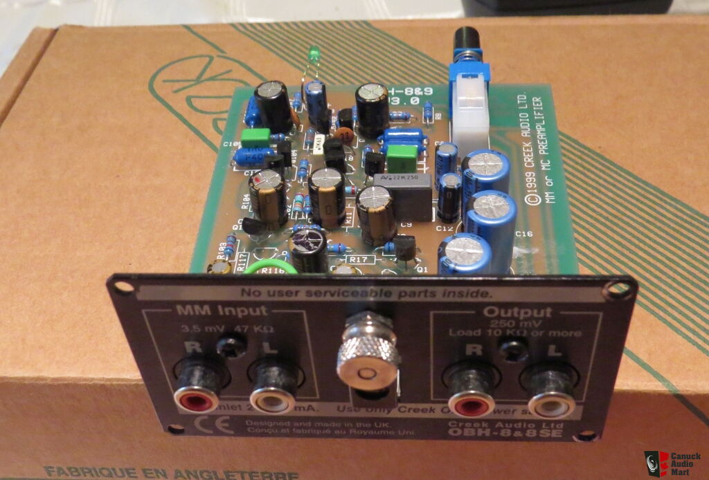 Creek OBH-8 moving magnet phono stage -upgraded sale pending Photo