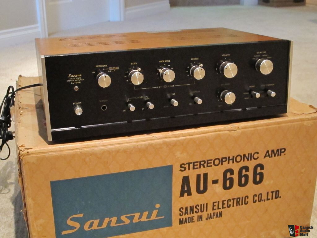 Sansui AU-666 integrated amp Photo #772787 - Canuck Audio Mart