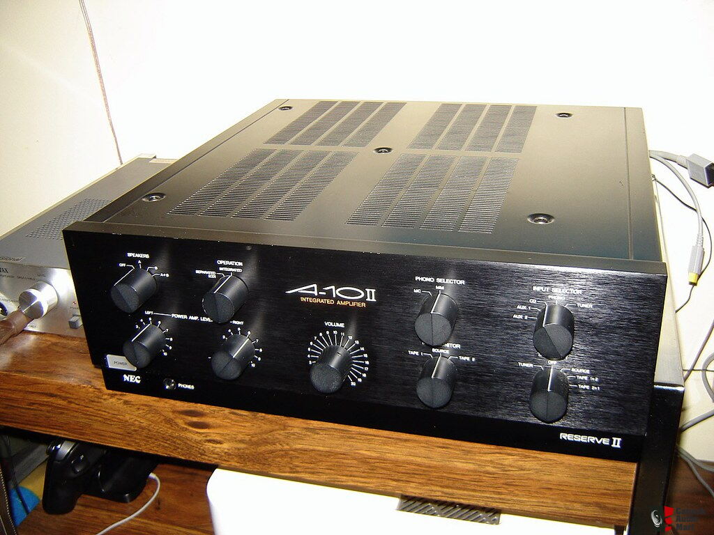 NEC A-10 Reserve II Integrated amplifier Photo #782258 - US Audio Mart