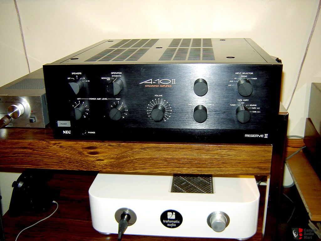 NEC A-10 Reserve II Integrated amplifier Photo #782265 - UK Audio Mart