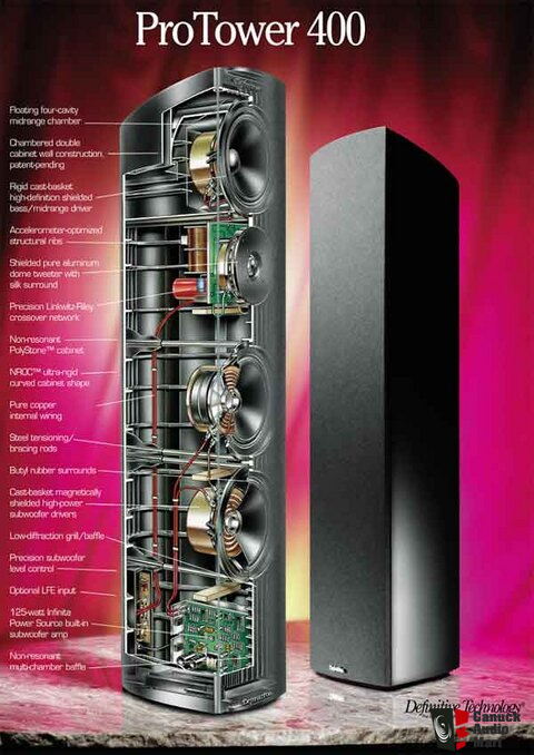 definitive technology pro tower 400 speakers