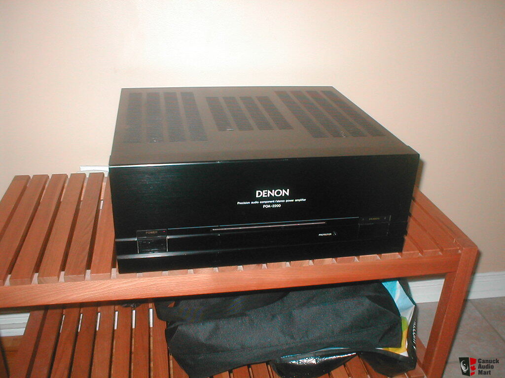 DENON POA-2200 power amplifier, 300w/ch Photo #788393 - US Audio Mart