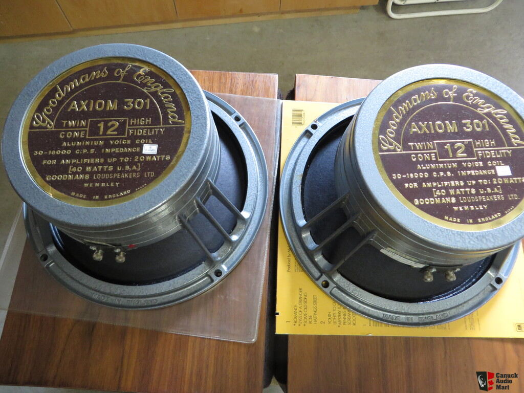 Goodmans Axiom 301's (pair) Photo #791092 - US Audio Mart