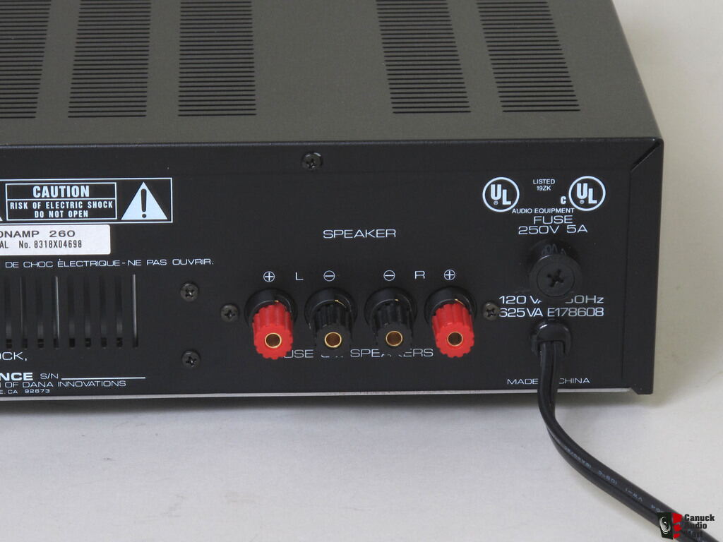 Sonance Sonamp 260 Power Amplifier Photo #802453 - Aussie Audio Mart