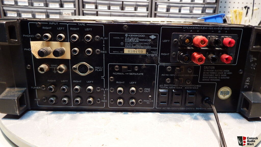 Kenwood KA-9100 Integrated Amp (full restoration) Photo ...