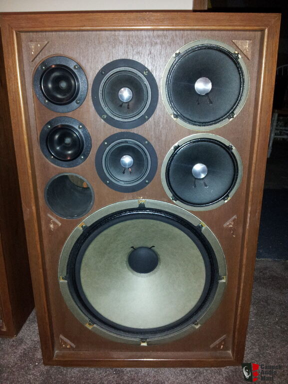 Vintage Sansui Sp 5000 Floor Speakers With 15 Woofers Obo Photo 818165 Uk Audio Mart