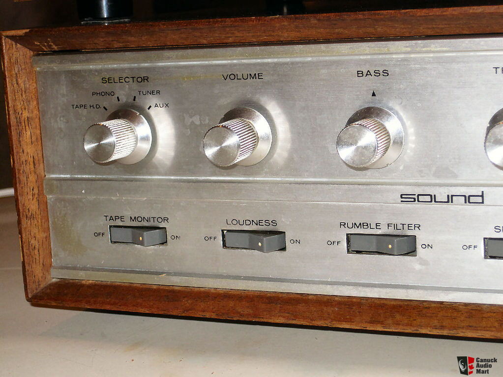 希少 Nippon Sound 日本サウンド SAQ-501D ジャンク Beautiful NIPPON SOUND SAQ-501 Integrated Amp STQ-202X AM FM