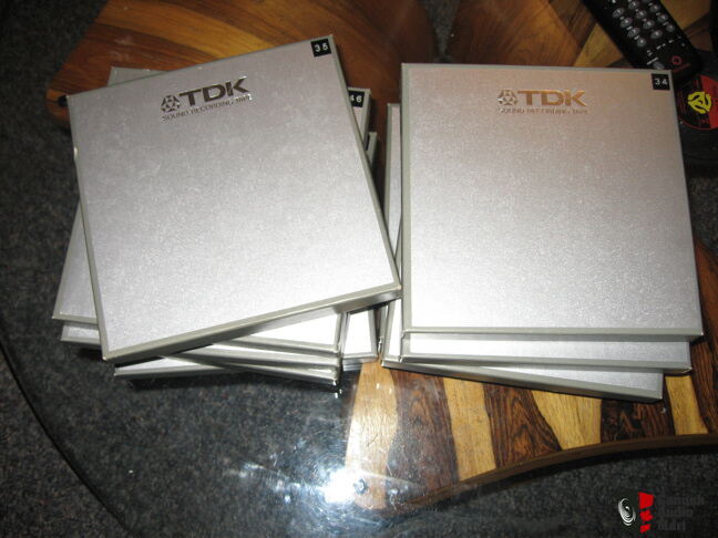 TDK Audua L1800 Reel to Reel Tapes-Lot of 10 Photo #826991 - Canuck Audio  Mart