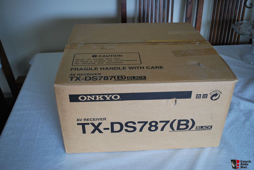 ONKYO オンキョー TX-DS787 6.1ch AVサラウンドアンプの+