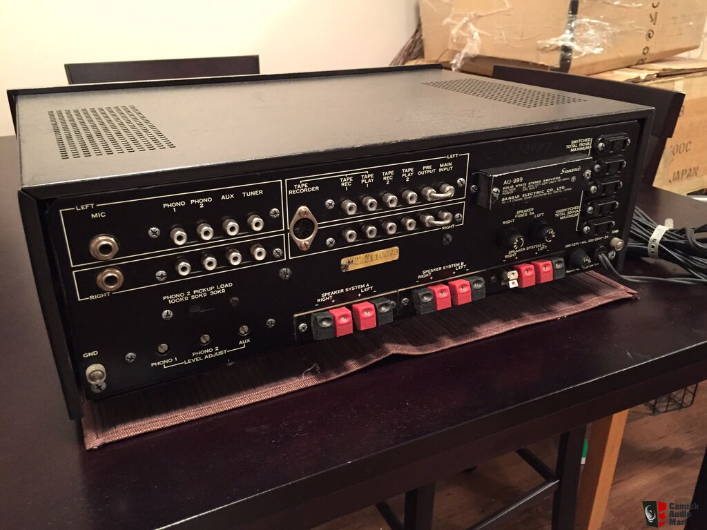 Sansui AU 999 Amplifier - SOLD! Photo 828488 - Canuck Audio Mart