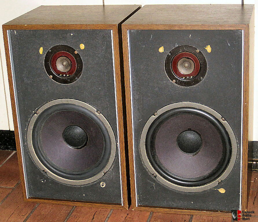 Vintage EDS 100 Speakers 10" Woofers with Alnico Sansui