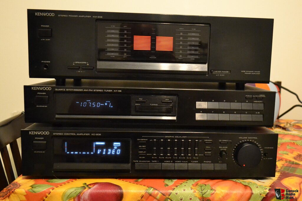 KENWOOD KM-208 Power Amp (Pre Amp/Tuner included) Photo #836204 - US ...