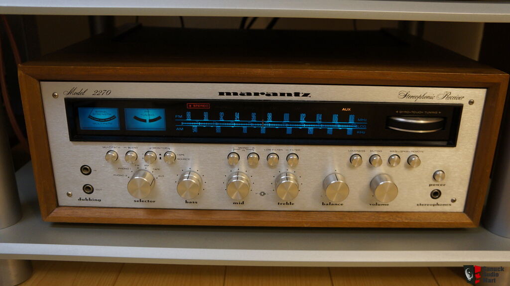 Marantz 2270 receiver with original wood cabinet WC-22 For ...