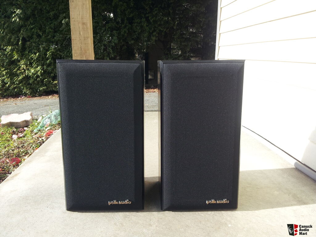 Vintage Polk Audio Monitor Series 5 Speaker Grills