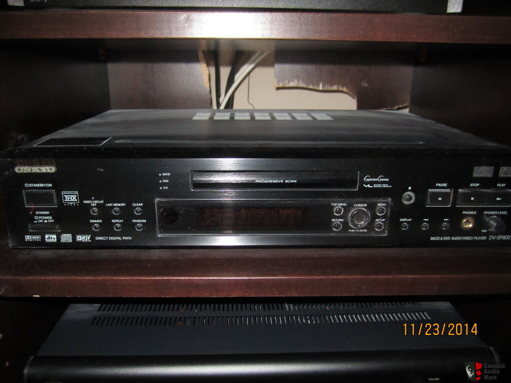 ONKYO DV-SP800 THX Universal DVD Player Photo #855919