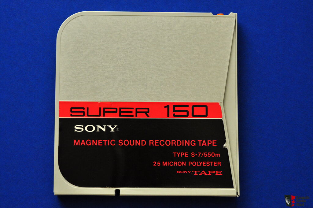 https://img.canuckaudiomart.com/uploads/large/858588-cc0ad504-sony-super-150-magnetic-sound-recording-tape-original-japanese-550-m-mint-rare.jpg