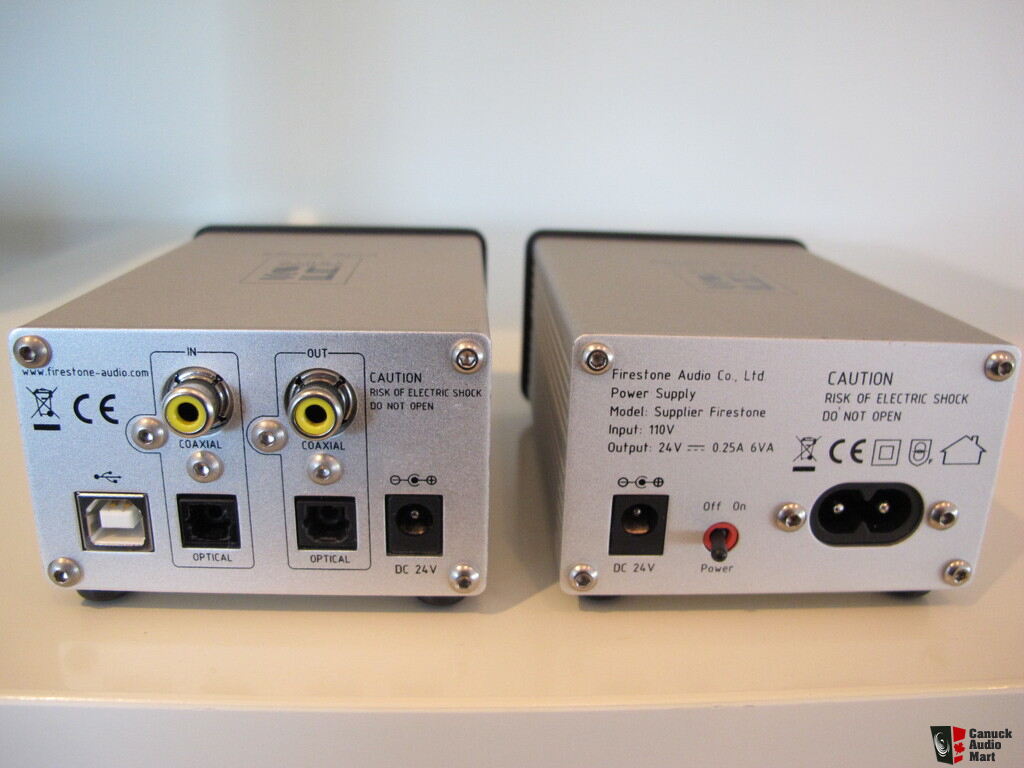 Firestone Audio BRAVO 24/96 digital processor and USB to S/PDIF