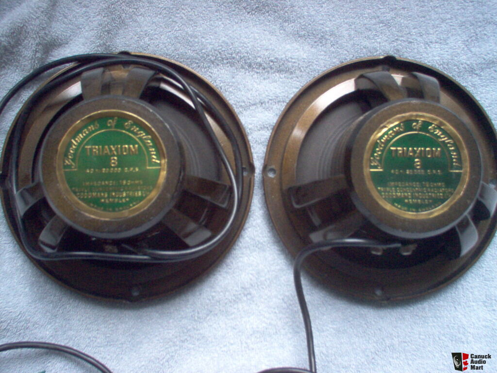 Goodmans Triaxiom Speaker Pair Photo #873611 - Canuck Audio Mart