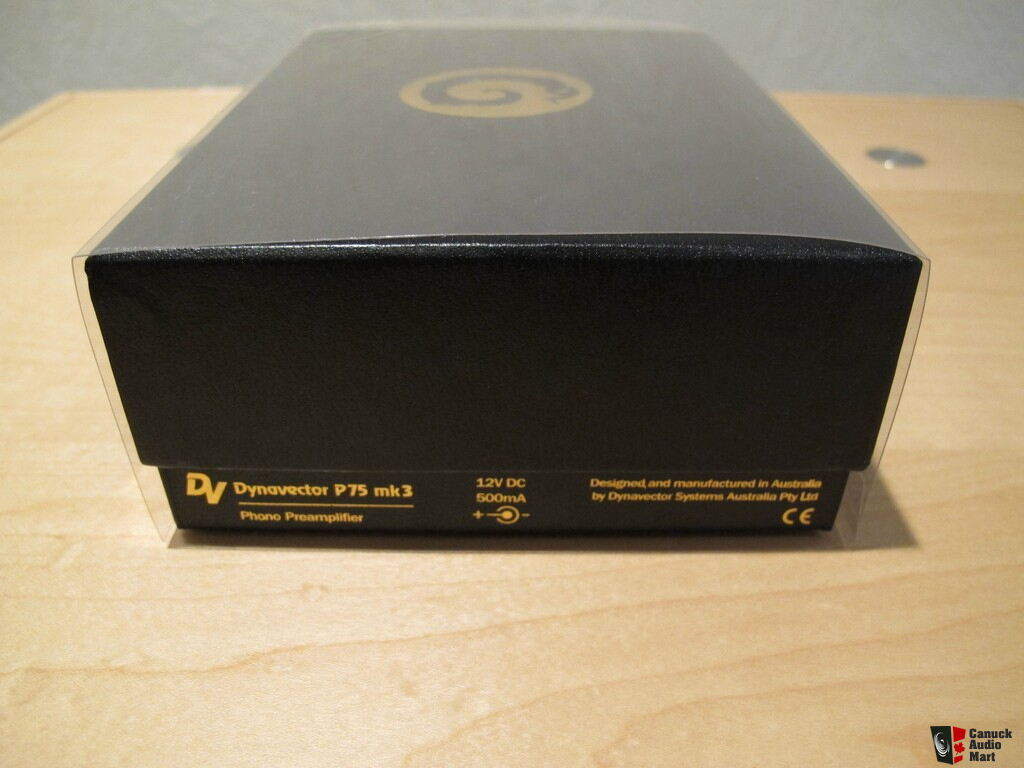 Dynavector P75 MK3 phono preamplifer - Brand New !!! Dealer Ad - Canuck ...