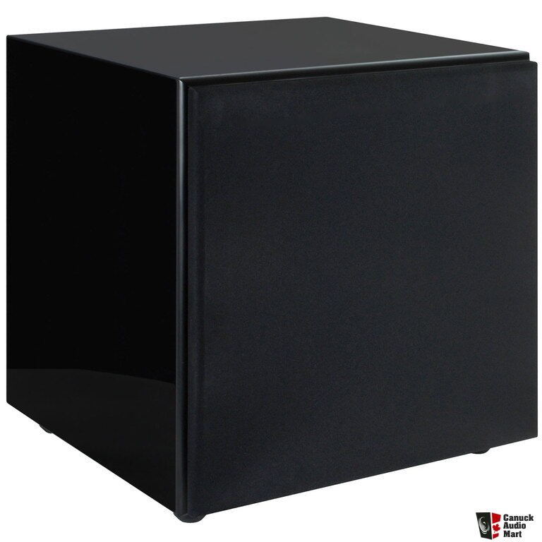 Dayton Audio SWC1-BK 1.0 cu. ft. Subwoofer Cabinet Gloss Black Photo ...