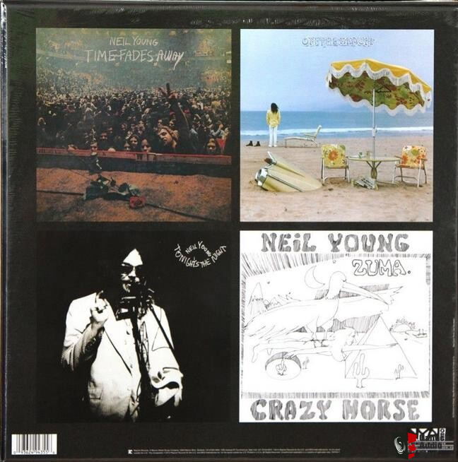 Neil Young Release Series Discs 58 (4LP Box Set) 180 grams Pallas