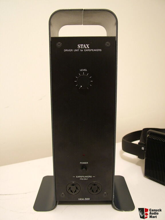 Stax SRS-3000 Electrostatic Earspeaker System (SRM-300 Amplifier +