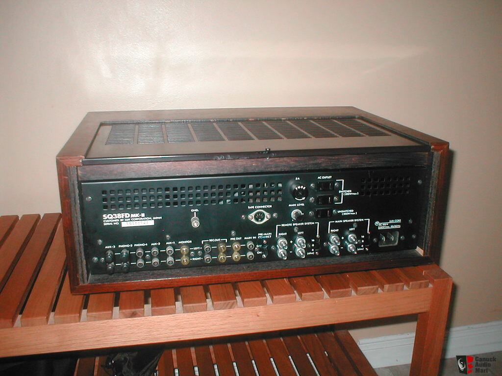 Vintage Luxman Sq38fd Ii Tube Amplifier In Excellent Condition Photo Us Audio Mart