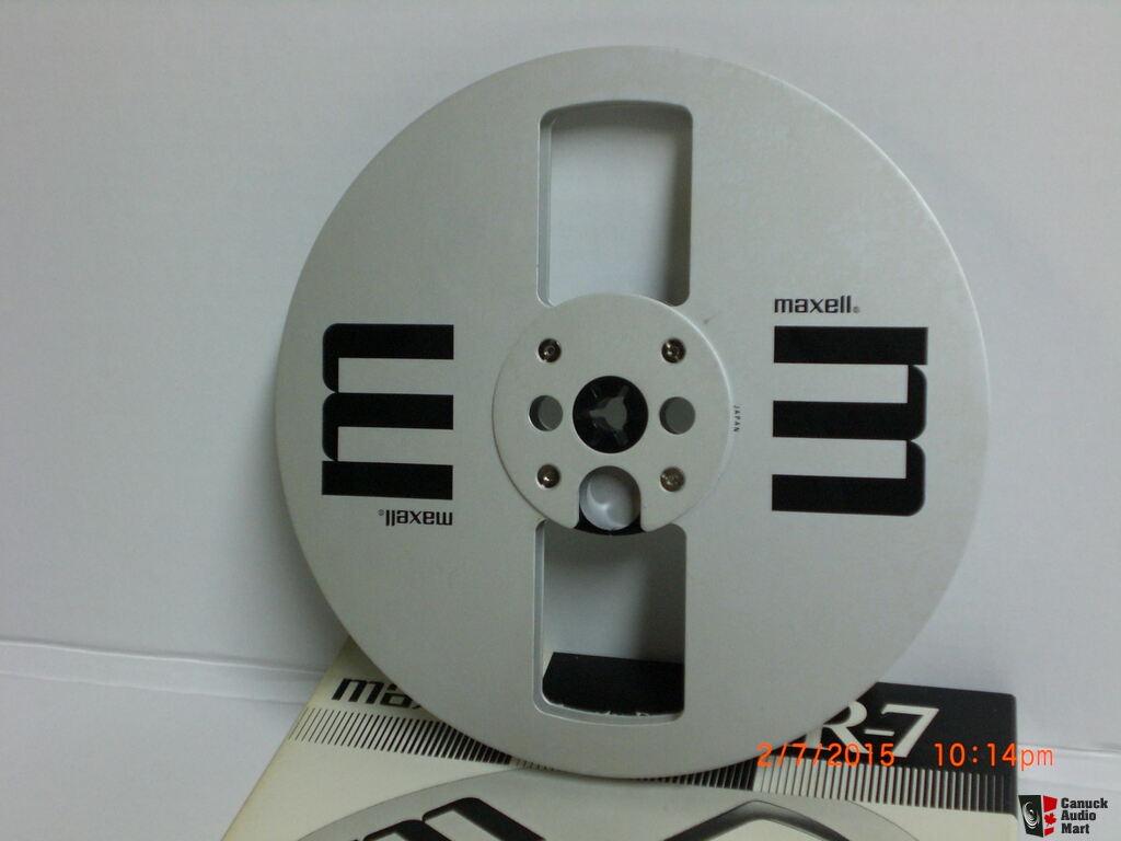Original Maxell MR-7 Empty Metal 7 Take-up Reel Photo #905181 - Canuck  Audio Mart