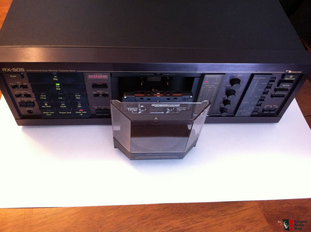 Nakamichi RX505 3head Rotating Cassette Deck. One of the best, easily