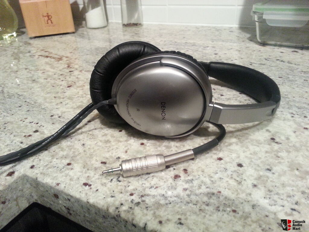 Recabled Denon AH-D1001 Headphones For Sale - Canuck Audio Mart