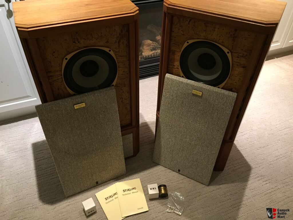 Tannoy Prestige Stirling Hw With Matching Optional Stands For Sale Canuck Audio Mart