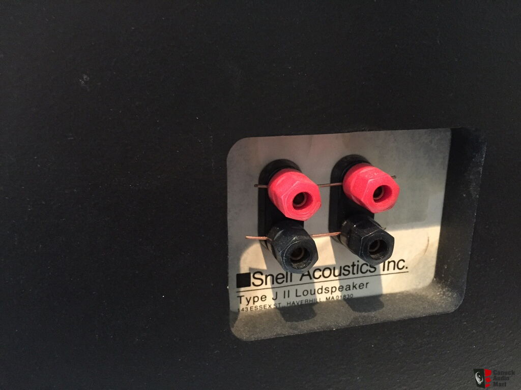 Snell JII speakers - precursor to Audio Note AN-J Photo #934469 - US ...