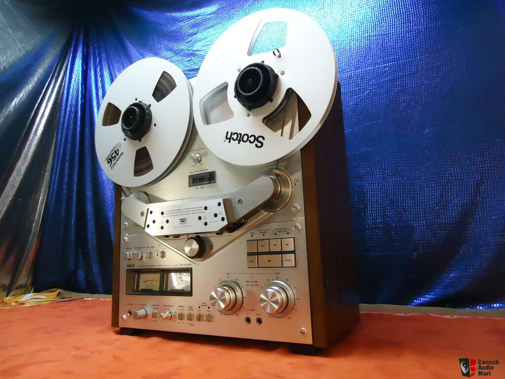 All Serviced Recapped Akai Gx 635d Reel To Reel Tape Deck Cd Quality Playback Record Guarantee Photo Canuck Audio Mart