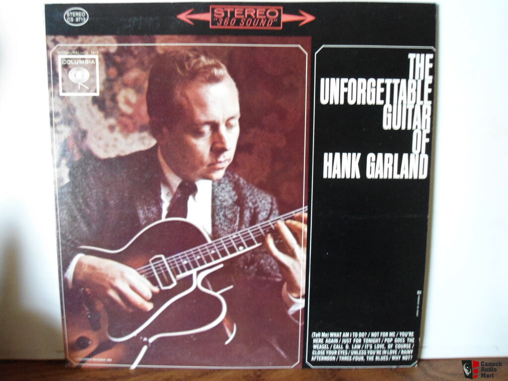 THE GUITAR OF HANK GARLAND RARE, RARE LP For Sale