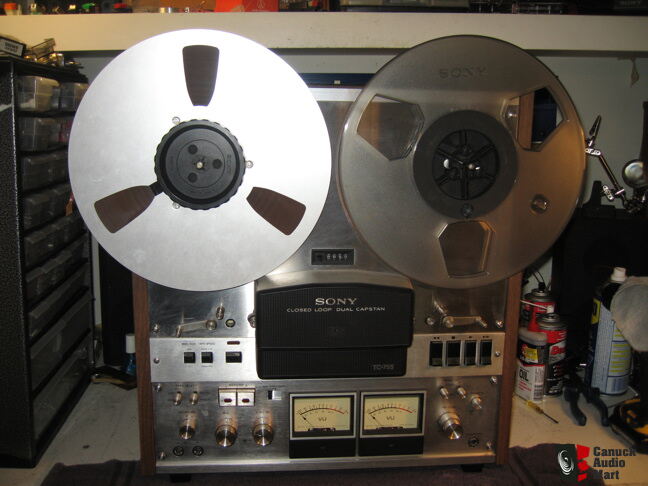Sony TC-755 Reel to Reel Tape Deck-AS Is Sale -For Service or Parts Photo  #952548 - Canuck Audio Mart