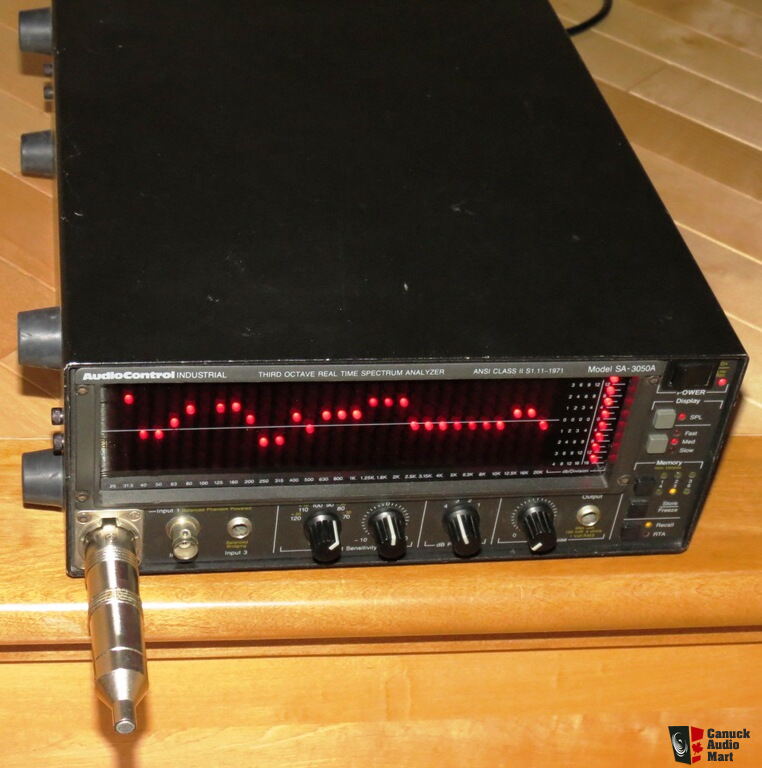 AudioControl SA-3050A Real time spectrum analyzer (RTA) Photo