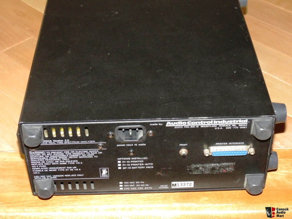 AudioControl SA-3050A Real time spectrum analyzer (RTA) Photo