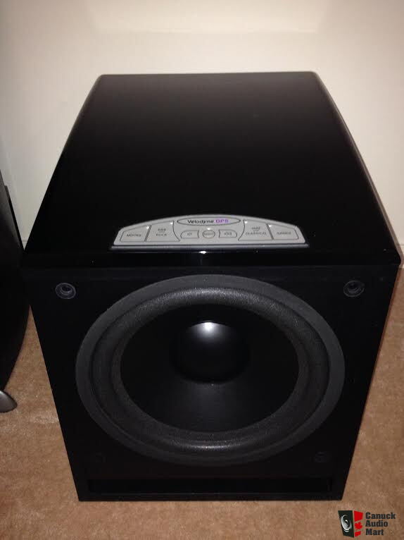 Excellent Condition Velodyne DPS12 Digital Power Subwoofer Glossy Black