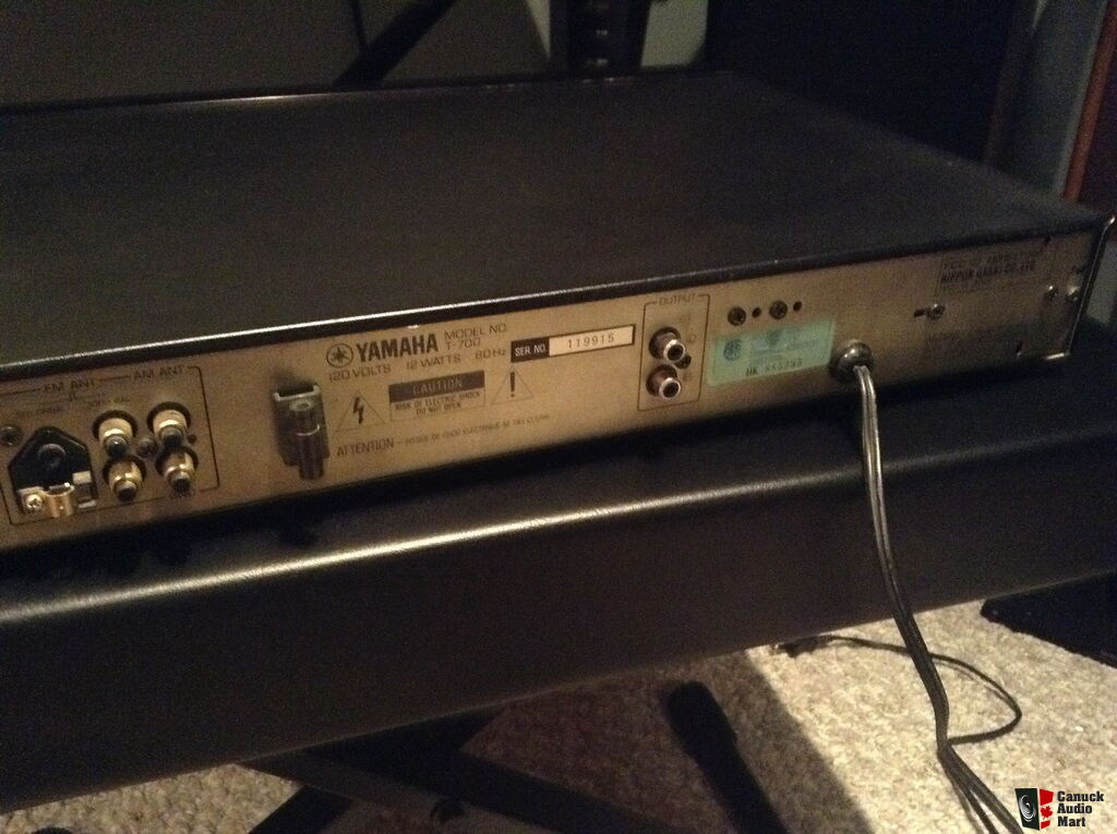 Yamaha T 700 Am Fm Tuner Photo 9430 Us Audio Mart