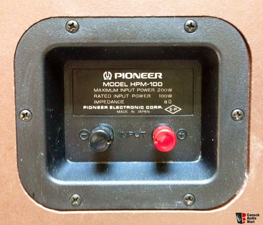 pioneer hpm 100 200 watt version specs