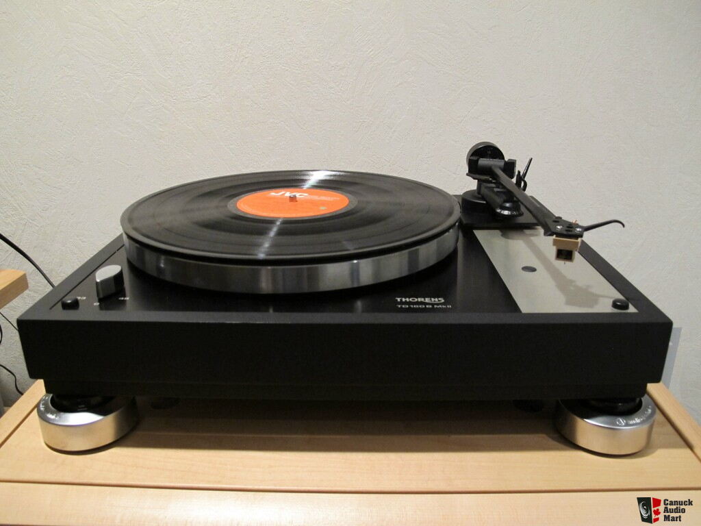 Platine Vinyle Thorens TD 321 Avec Cellule Linn Basik XV - Entraînement Par Courroie